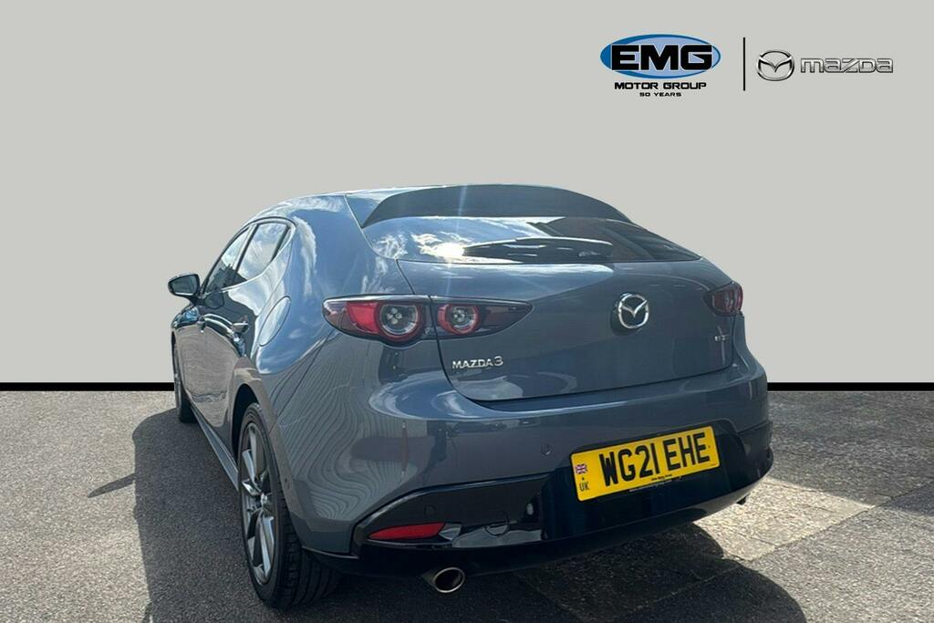 Mazda 3 2.0 E Skyactiv G Mhev Gt Sport Tech Hatchback WG21EHE Grey #4
