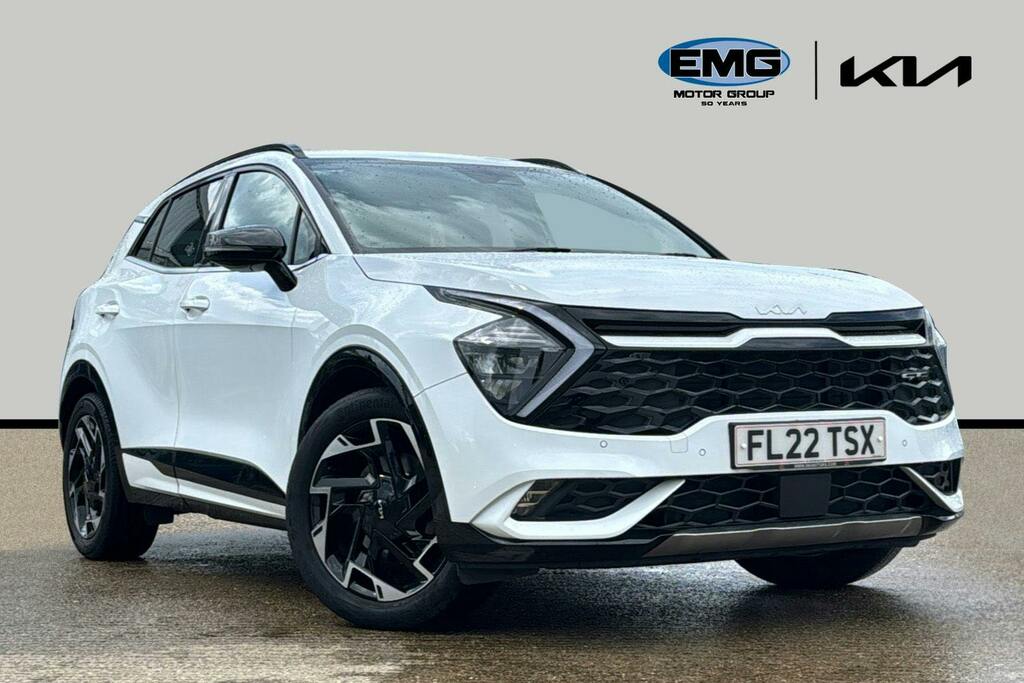 Kia Sportage 1.6 T Gdi Mhev Gt Line Suv Hybrid Dct White