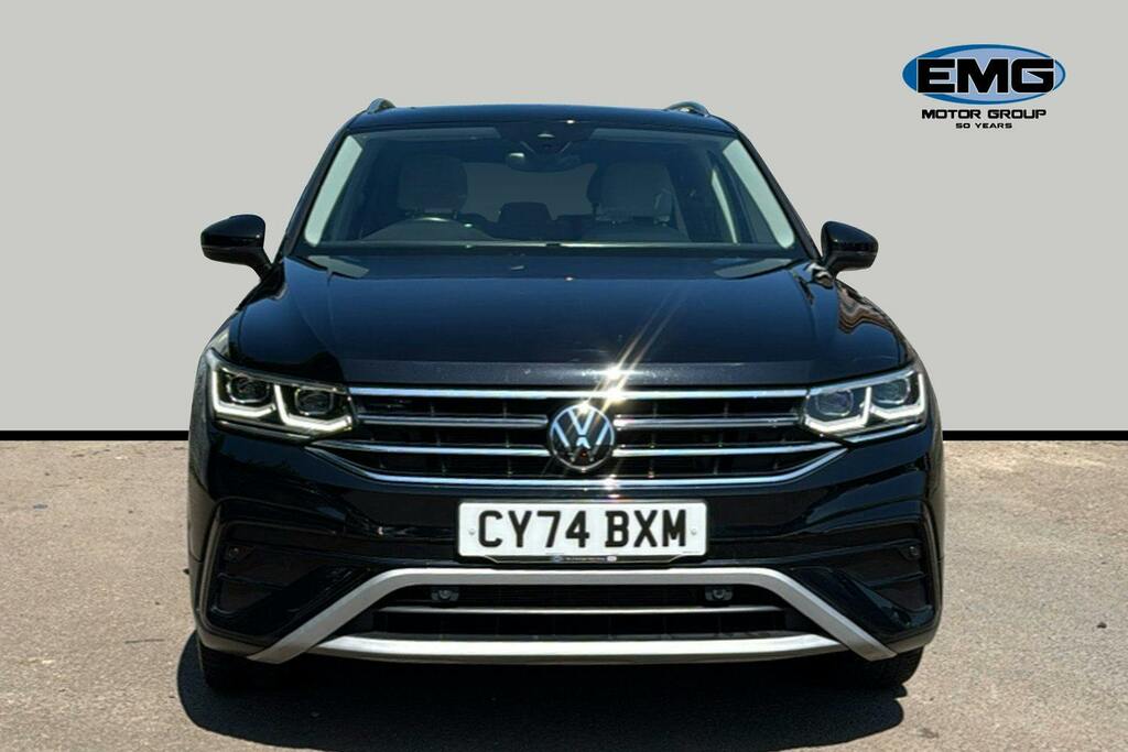 Volkswagen Tiguan Allspace 1.5 Tsi Elegance Suv Dsg Ss CY74BXM Black #2