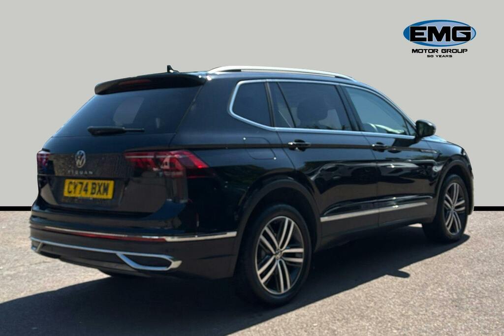 Volkswagen Tiguan Allspace 1.5 Tsi Elegance Suv Dsg Ss CY74BXM Black #6