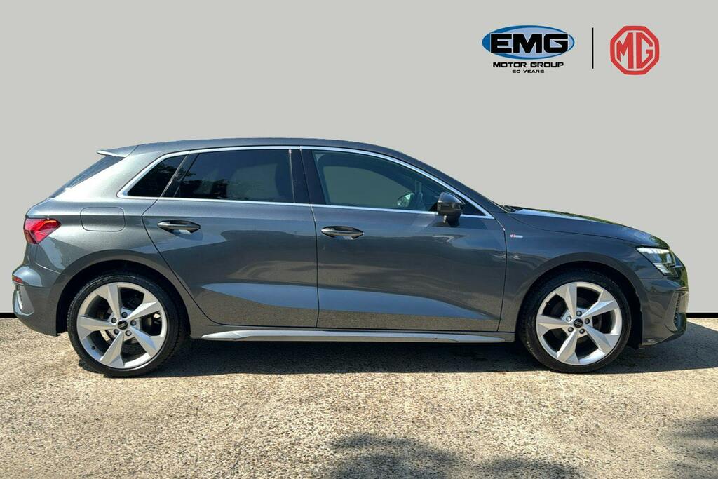 Audi A3 1.0 Tfsi 30 S Line Sportback S YW73DCO Grey #3