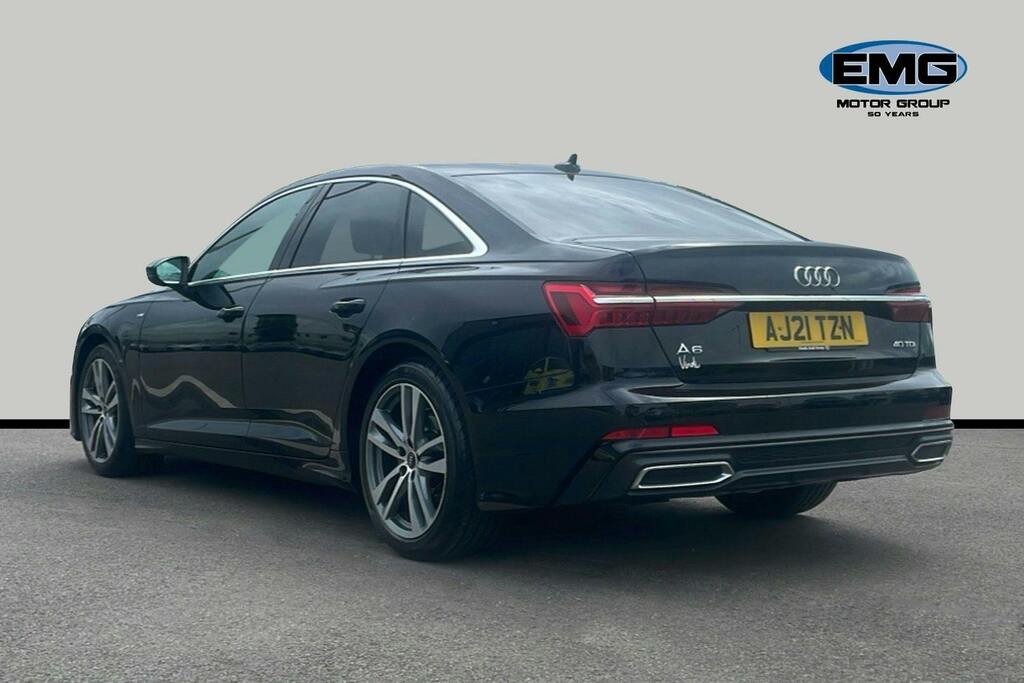 Audi A6 Saloon 2.0 Tdi 40 S Line Saloon S Tronic Ss Black #4