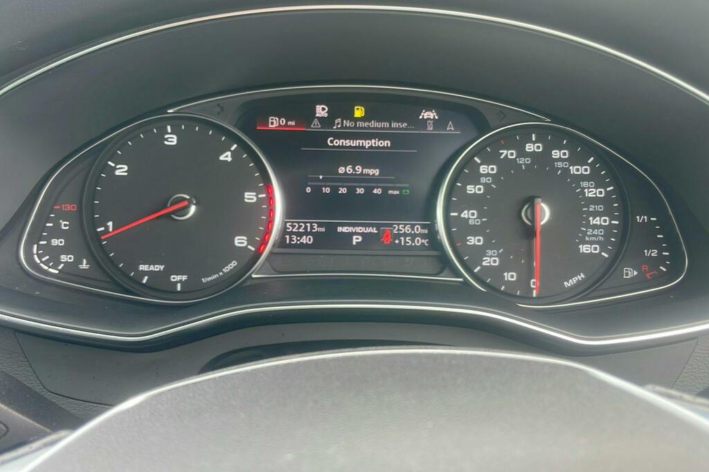 Audi A6 Saloon Sport Black #13