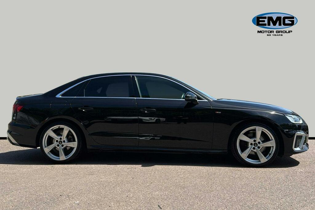 Audi A4 2.0 Tfsi 35 S Line Saloon S Tronic S LT73OTX Black #3