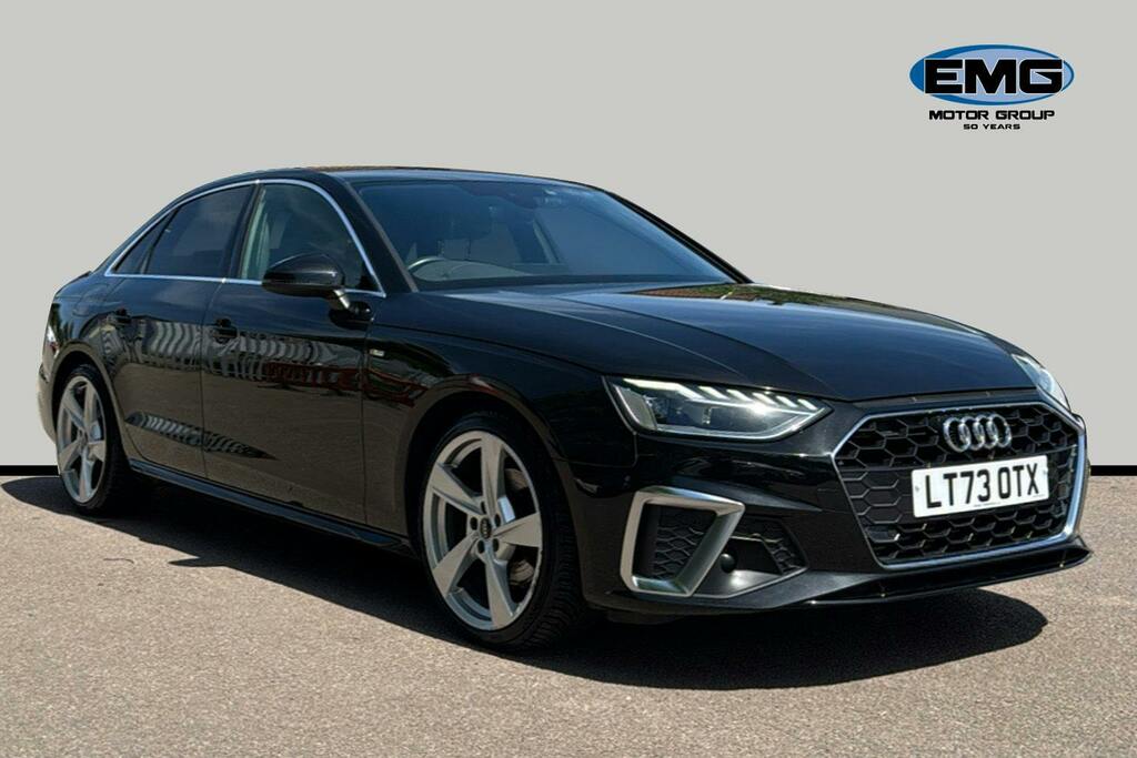 Audi A4 2.0 Tfsi 35 S Line Saloon S Tronic S Black