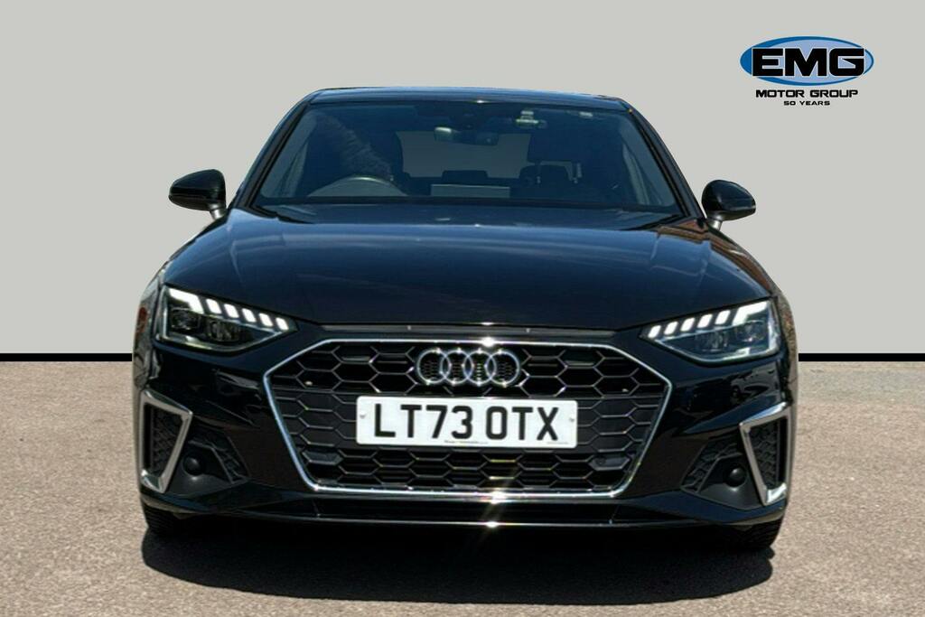 Audi A4 2.0 Tfsi 35 S Line Saloon S Tronic S LT73OTX Black #2