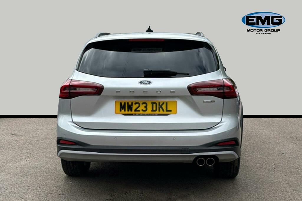 Ford Focus 1.0T Ecoboost Mhev Active X Estate Hybr MW23DKL Silver #5