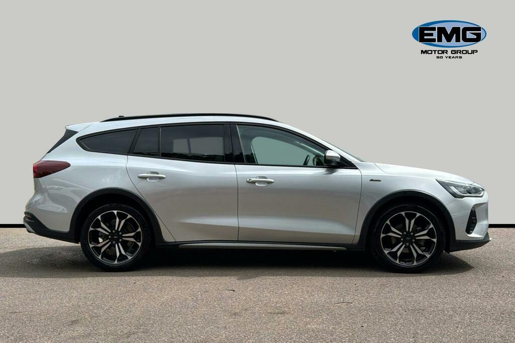 Ford Focus 1.0T Ecoboost Mhev Active X Estate Hybr MW23DKL Silver #3