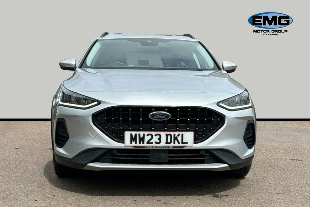 Ford Focus 1.0T Ecoboost Mhev Active X Estate Hybr MW23DKL Silver #2