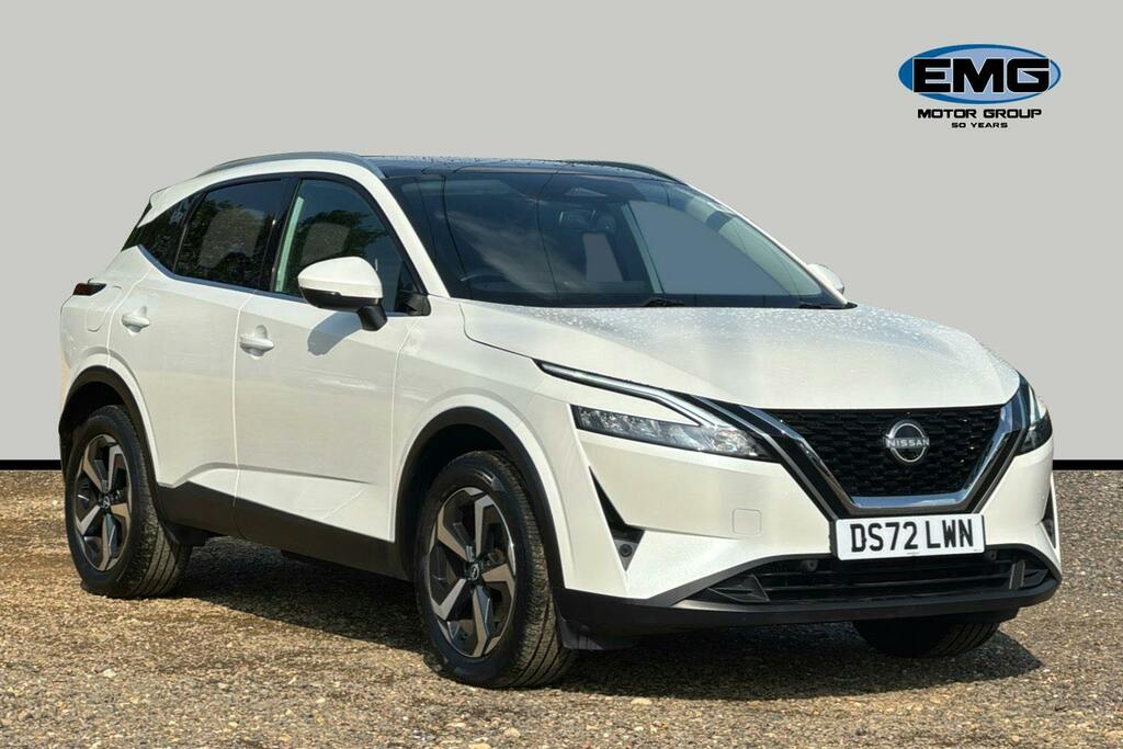 Nissan Qashqai 1.3 Dig T Mhev N Connecta Suv Hybrid Ma DS72LWN White