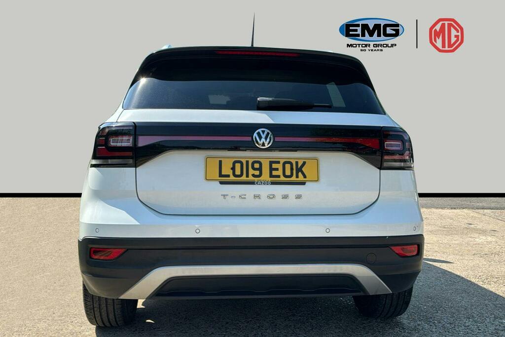 Volkswagen T-Cross 1.0 Tsi First Edition Suv Ss LO19EOK White #5