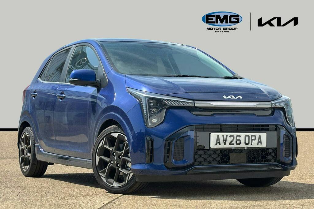 Kia Picanto 1.0 Gt Line S Hatchback Amt Ss Blue
