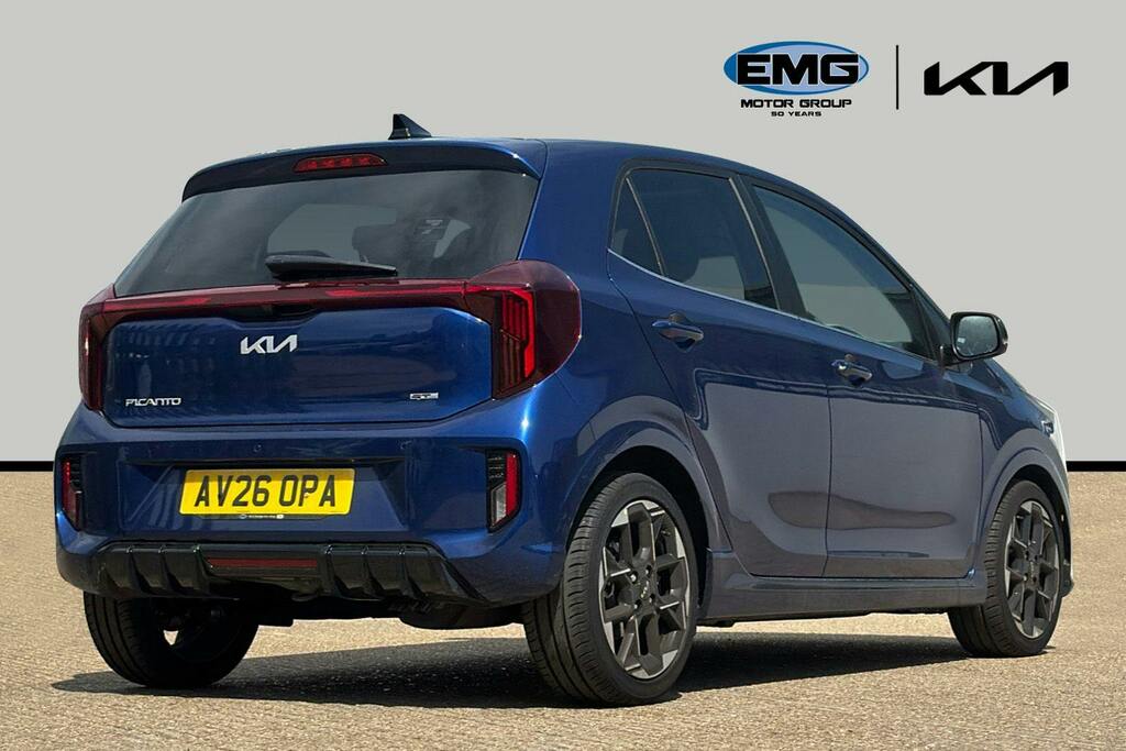 Kia Picanto 1.0 Gt Line S Hatchback Amt Ss Blue #6
