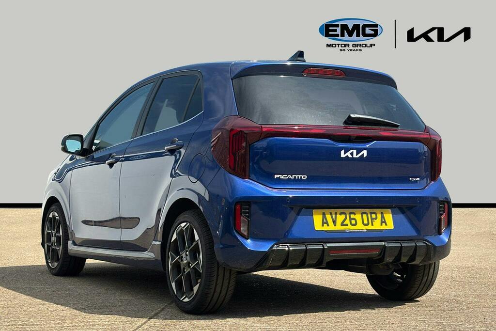 Kia Picanto 1.0 Gt Line S Hatchback Amt Ss Blue #4