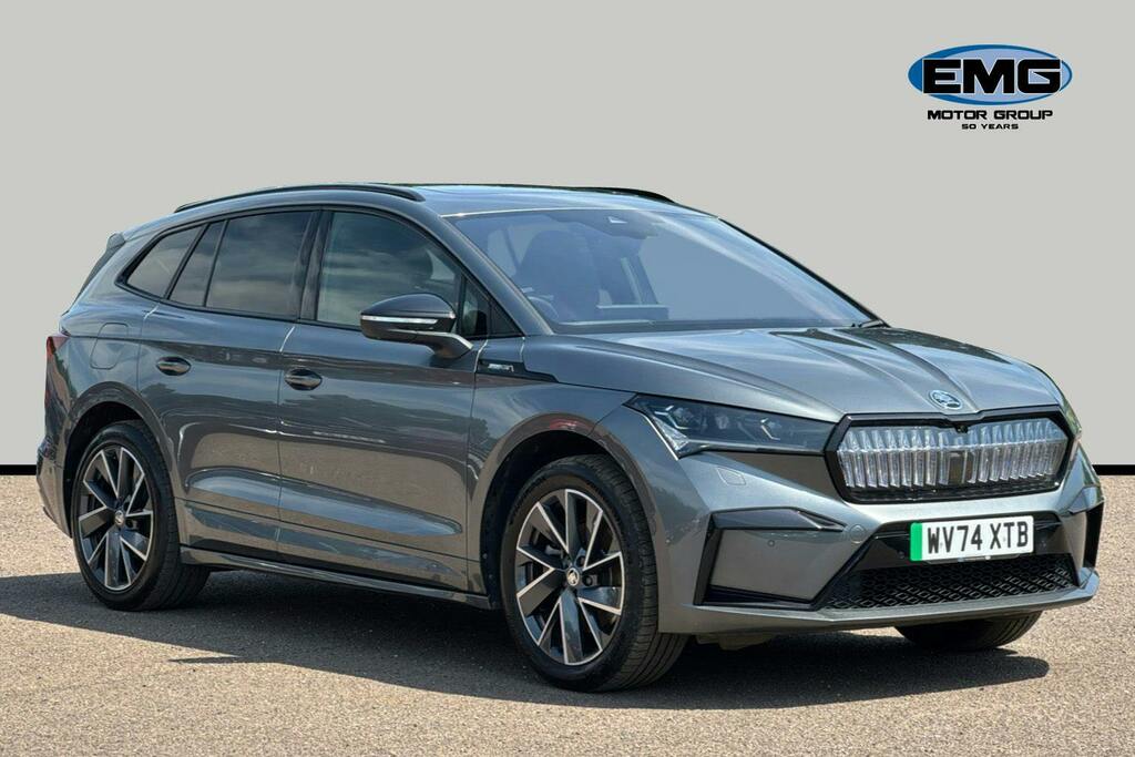 Skoda ENYAQ 82Kwh 85X Sportline Plus Suv 4Wd WV74XTB Grey