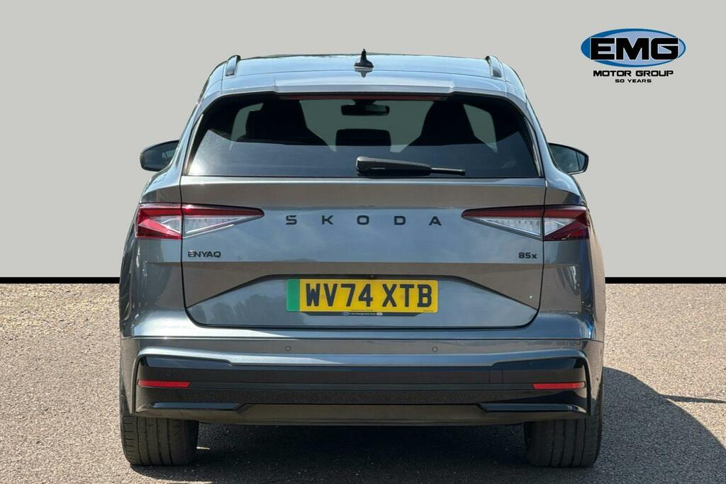 Skoda ENYAQ 82Kwh 85X Sportline Plus Suv 4Wd WV74XTB Grey #5