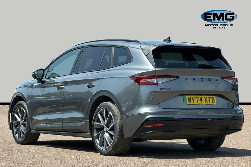 Skoda ENYAQ 82Kwh 85X Sportline Plus Suv 4Wd WV74XTB Grey #4