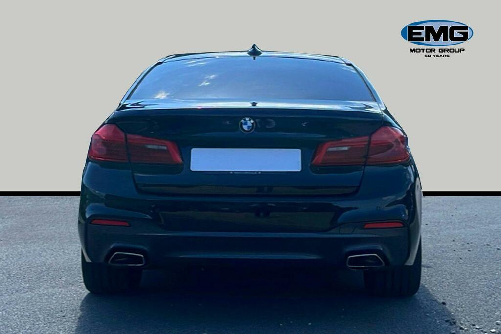 BMW 5 Series 2.0 520D M Sport Saloon Ss Black #5