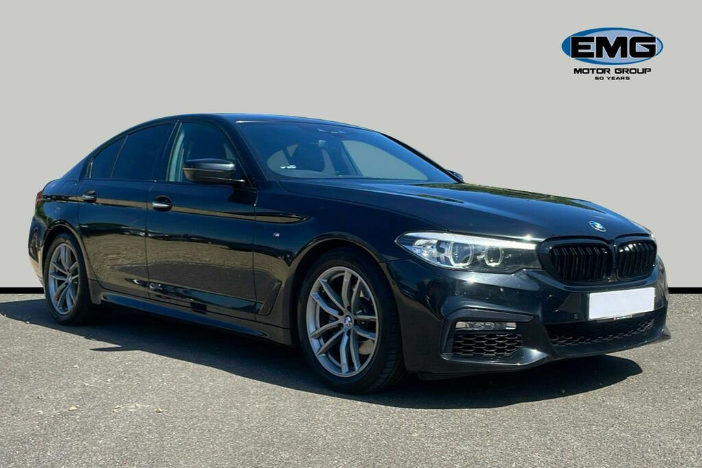BMW 5 Series 2.0 520D M Sport Saloon Ss Black