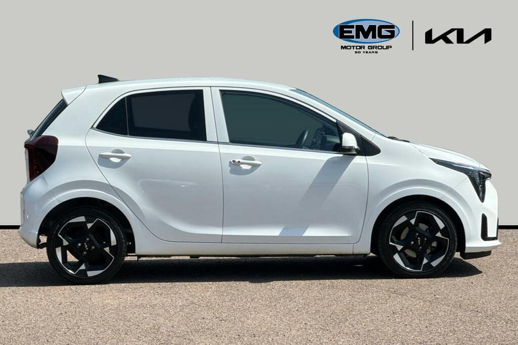 Kia Picanto 1.0 3 Hatchback Amt Ss MJ74RWZ White #3
