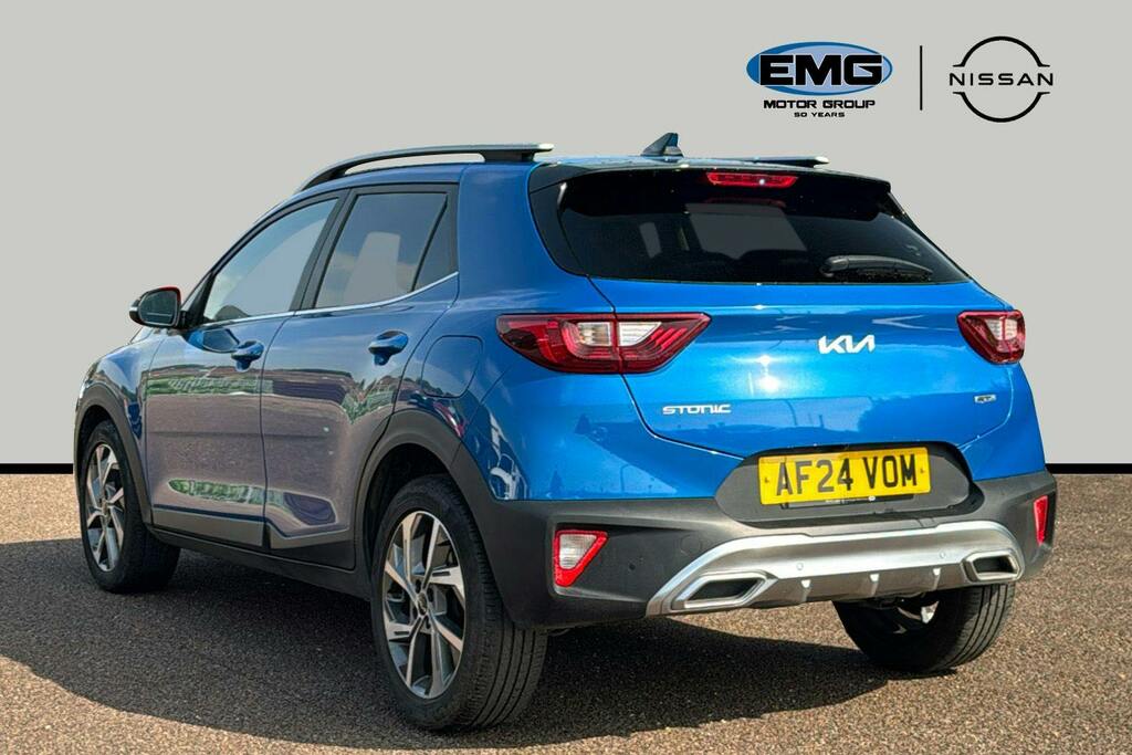 Kia Stonic 1.0 T Gdi Gt Line Suv Dct Ss AF24VOM Blue #4