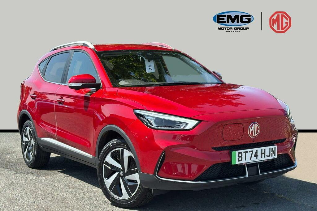MG ZS 72.6Kwh Trophy Connect Long Range Suv Red