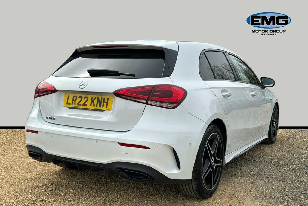 Mercedes-Benz A Class 1.3 A180 Amg Line Edition Executive Hatchback White #6