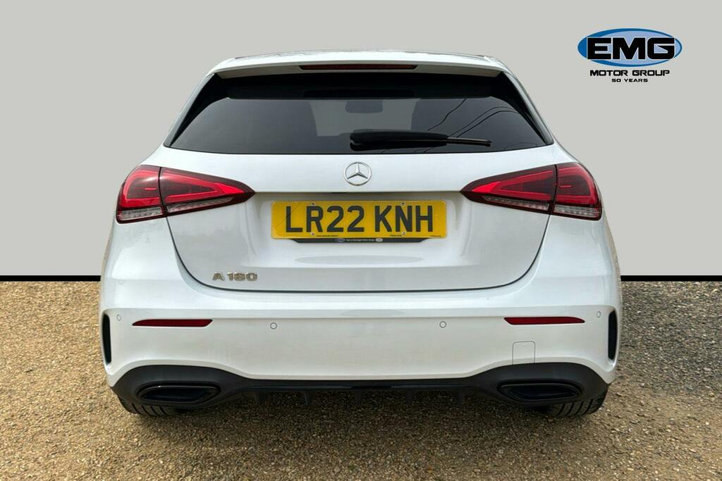 Mercedes-Benz A Class 1.3 A180 Amg Line Edition Executive Hatchback White #5