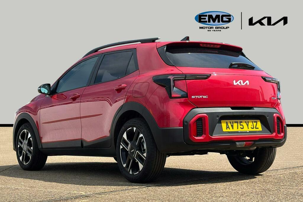 Kia Stonic 1.0 T Gdi Mhev Gt Line Suv Hybrid Manua AV75YJZ Red #4