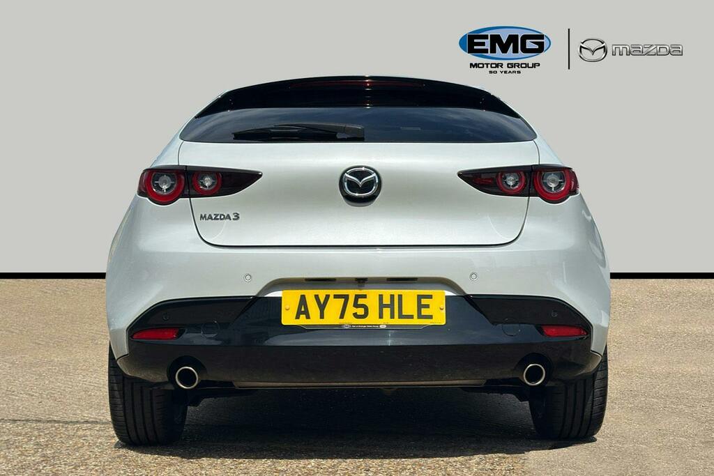 Mazda 3 2.5 E Skyactiv G Mhev Takumi Hatchback AY75HLE White #5