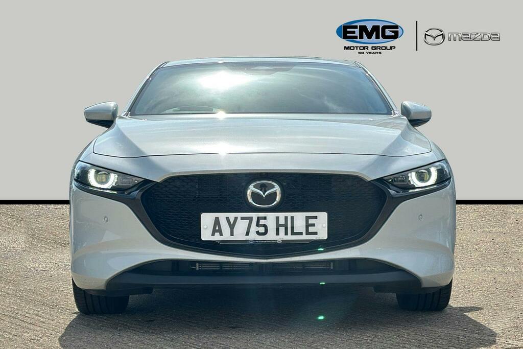 Mazda 3 2.5 E Skyactiv G Mhev Takumi Hatchback AY75HLE White #2