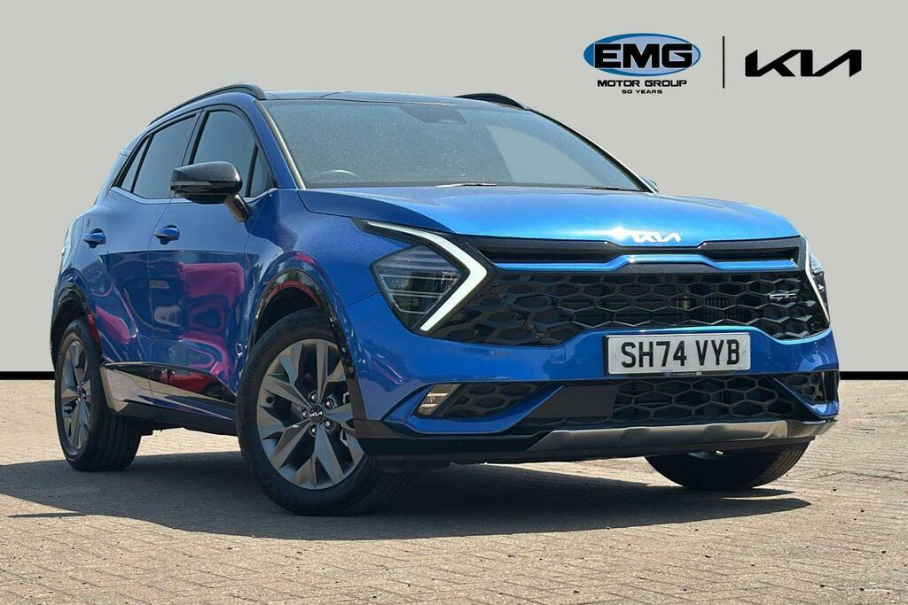 Kia Sportage 1.6 H T Gdi Gt Line S Suv Hybrid A Blue