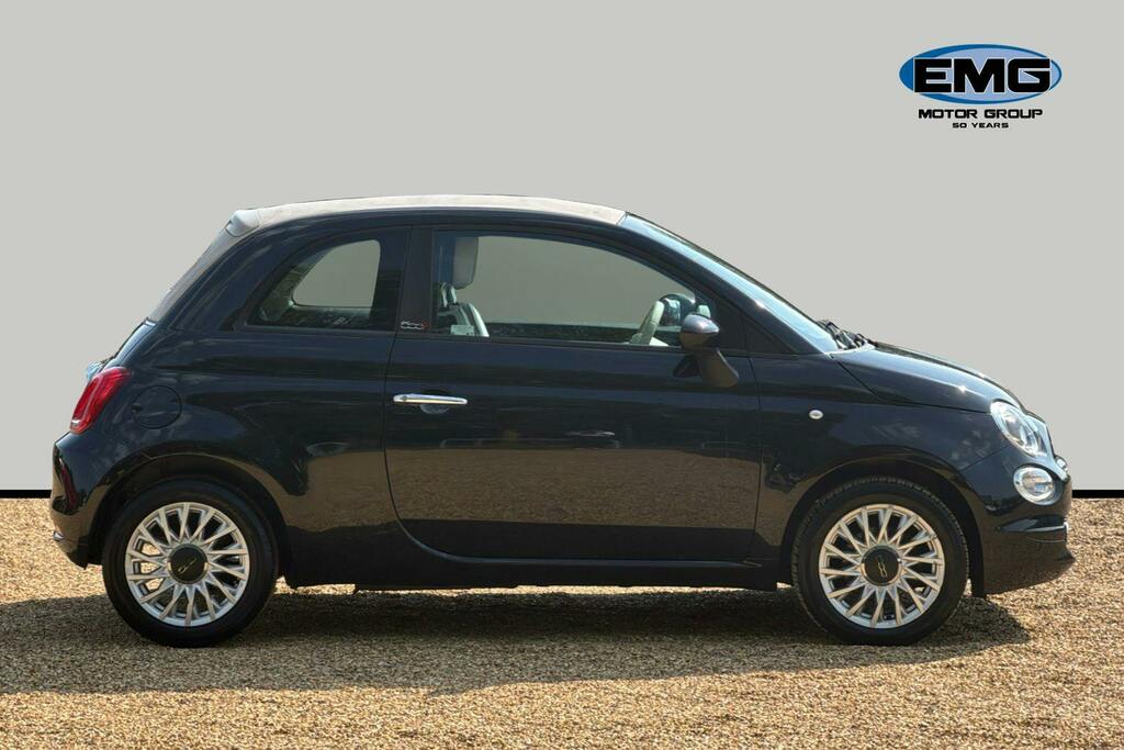 Fiat 500C 1.2 Lounge Convertible Dualogic Ss Black #3
