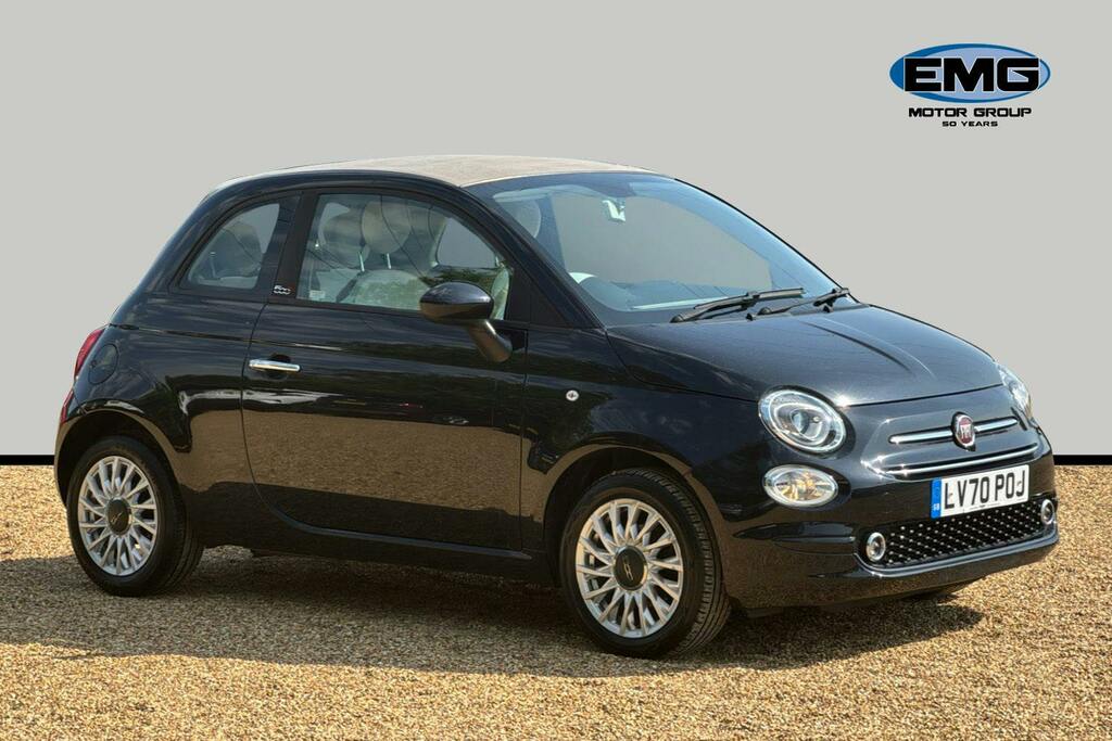 Fiat 500C 1.2 Lounge Convertible Dualogic Ss Black