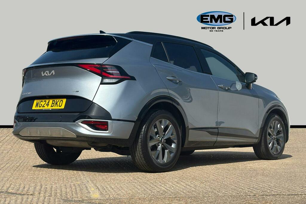 Kia Sportage 1.6 H T Gdi Gt Line S Suv Hybrid WG24BKO Black #6