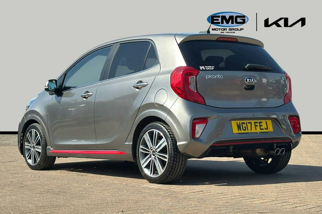 Kia Picanto 1.25 Gt Line S Hatchback Silver #4