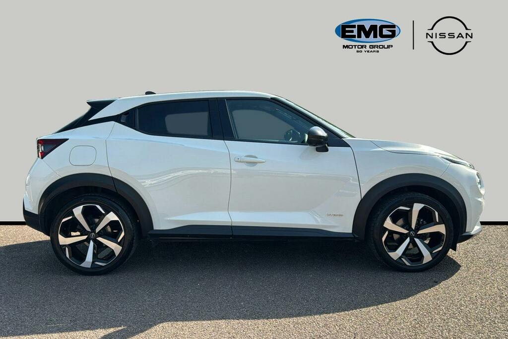 Nissan Juke 1.6 Tekna Suv Hybrid White #3
