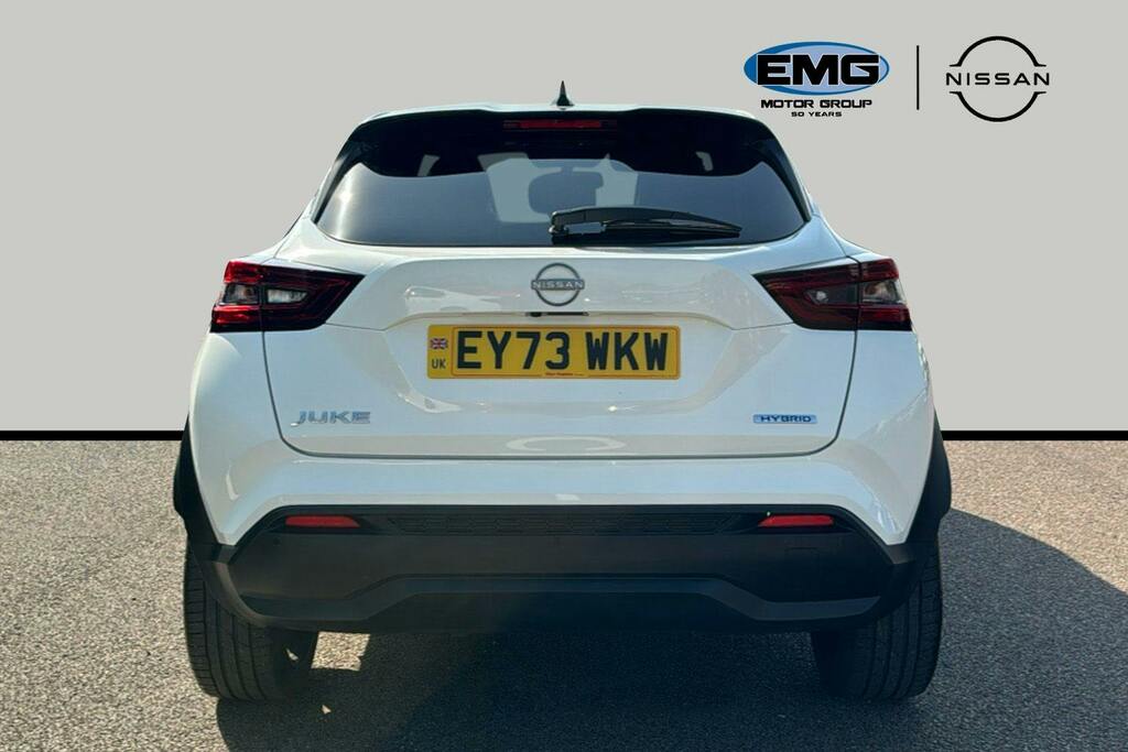 Nissan Juke 1.6 Tekna Suv Hybrid White #5