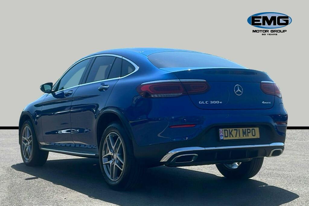 Mercedes-Benz GLC Class 2.0 Glc300e 13.5Kwh Amg Line Premium Plus Coupe DK71MPO Blue #3