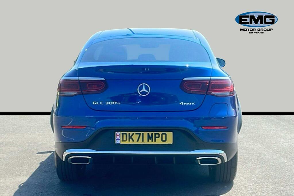 Mercedes-Benz GLC Class 2.0 Glc300e 13.5Kwh Amg Line Premium Plus Coupe DK71MPO Blue #4