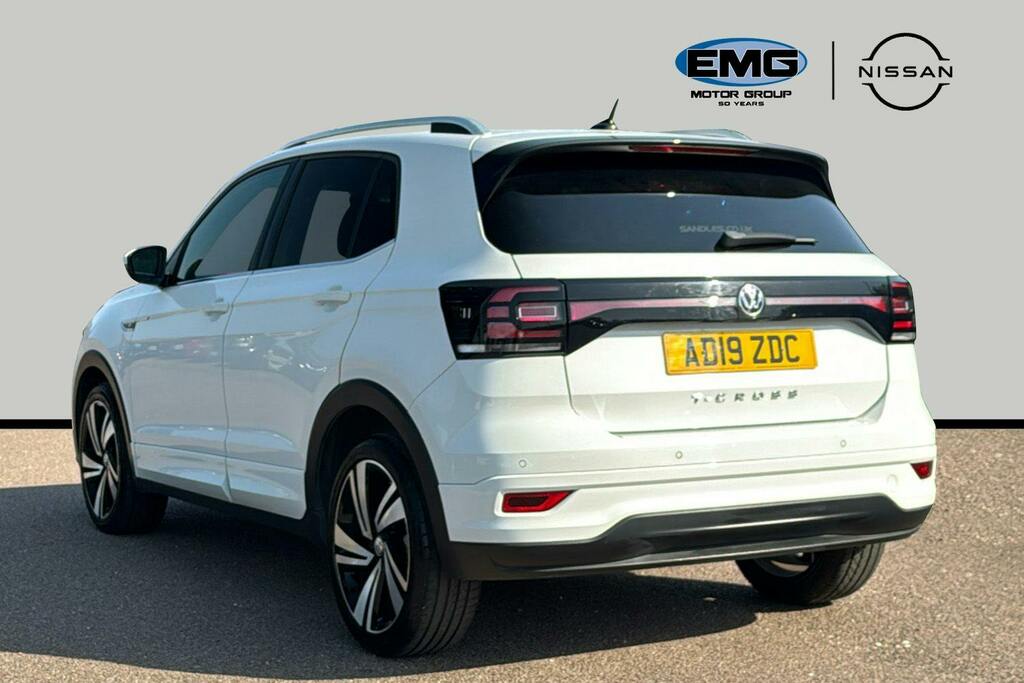 Volkswagen T-Cross 1.0 Tsi R Line Suv Dsg Ss AD19ZDC White #4