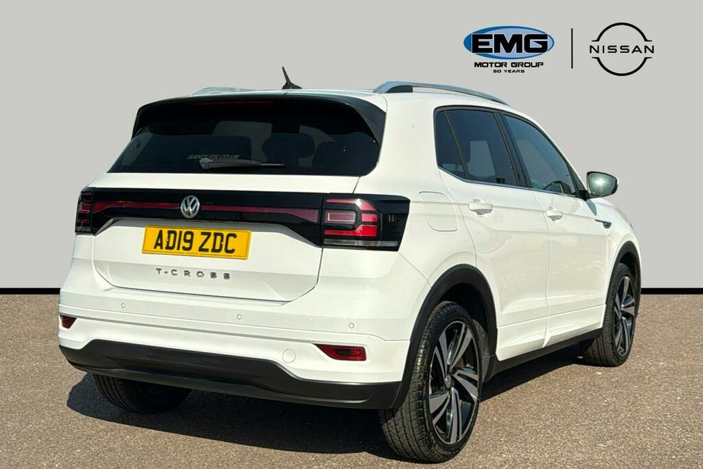 Volkswagen T-Cross 1.0 Tsi R Line Suv Dsg Ss AD19ZDC White #6