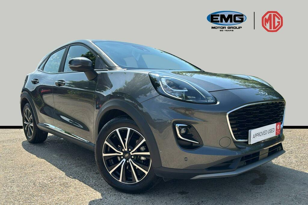 Ford Puma 1.0T Ecoboost Mhev Titanium Suv Dct S Grey