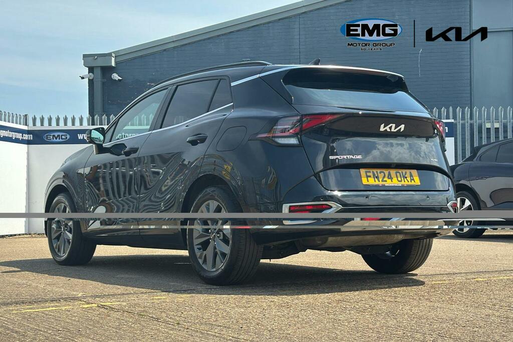 Kia Sportage 1.6 H T Gdi Gt Line S Suv Hybrid Black #4