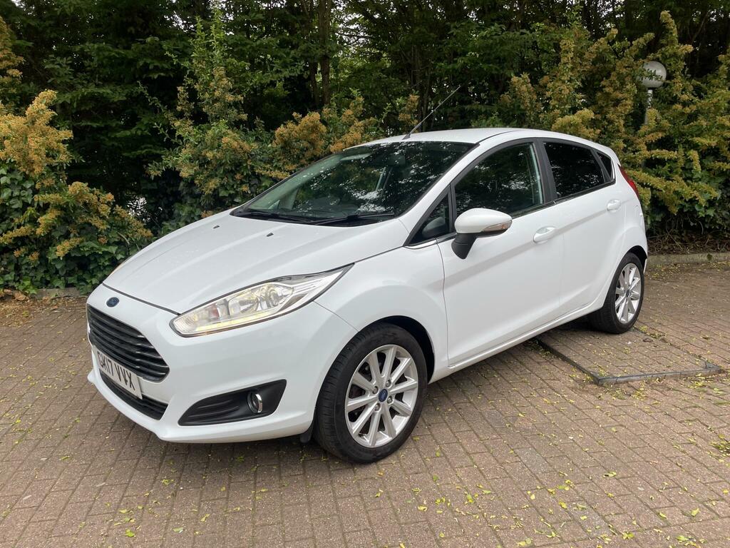 Ford Fiesta 1.0T Ecoboost Titanium Euro 6 Ss GK17VVX White #4