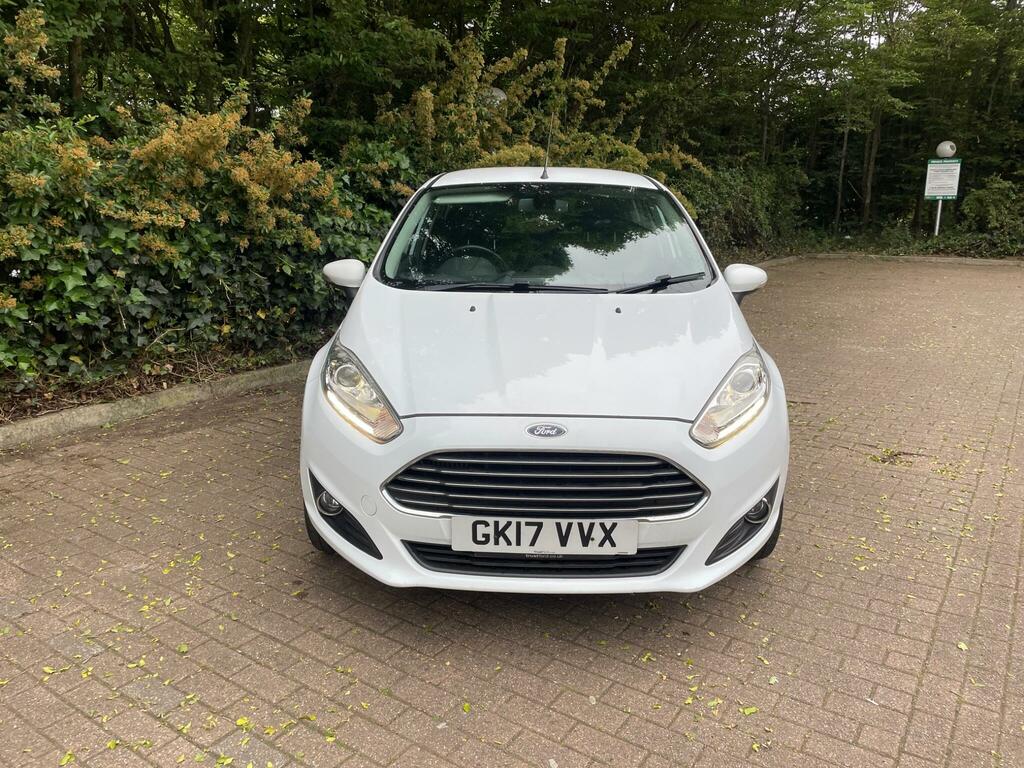 Ford Fiesta 1.0T Ecoboost Titanium Euro 6 Ss GK17VVX White #6