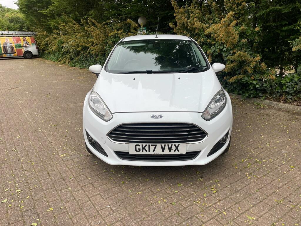 Ford Fiesta 1.0T Ecoboost Titanium Euro 6 Ss GK17VVX White #3