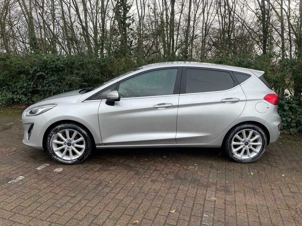 Ford Fiesta 1.0T Ecoboost Titanium Euro 6 Ss LG67YSF Silver #5