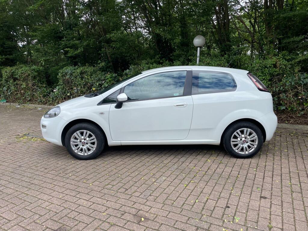 Fiat Punto 1.2 Easy Euro 5 White #5