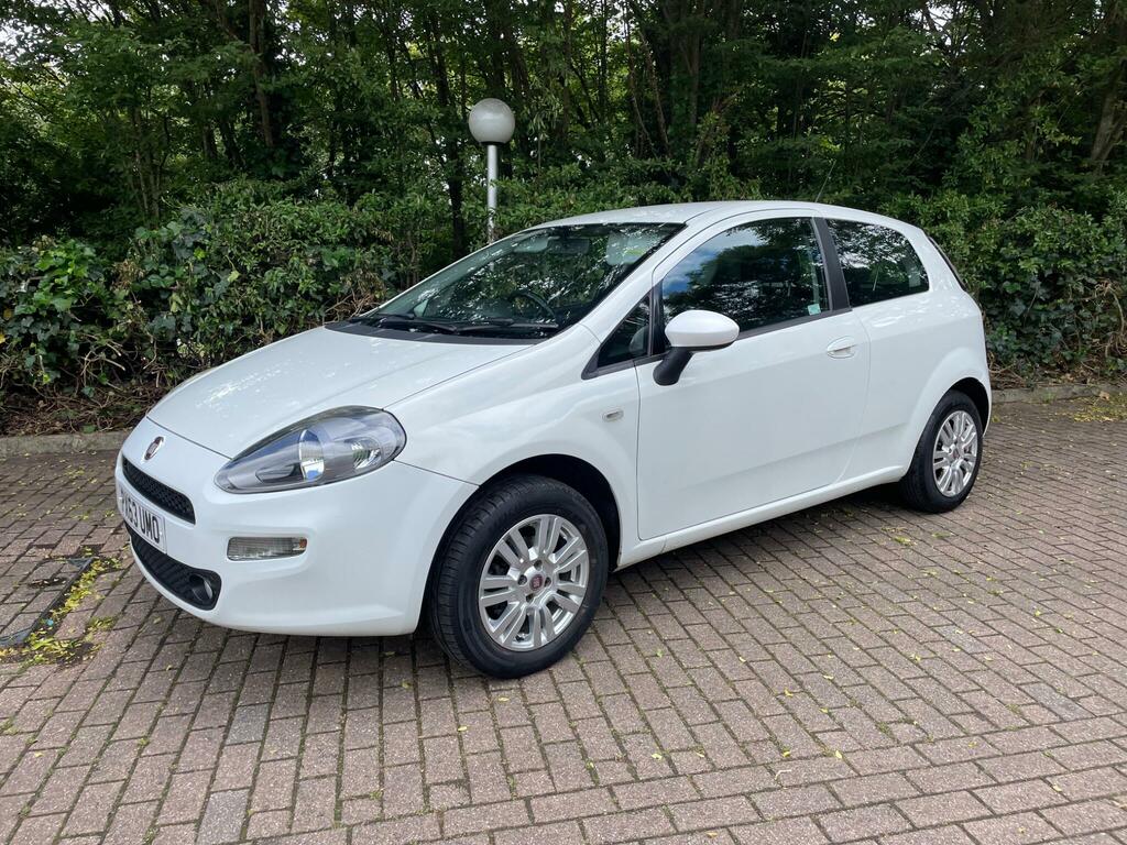 Fiat Punto 1.2 Easy Euro 5 White #4